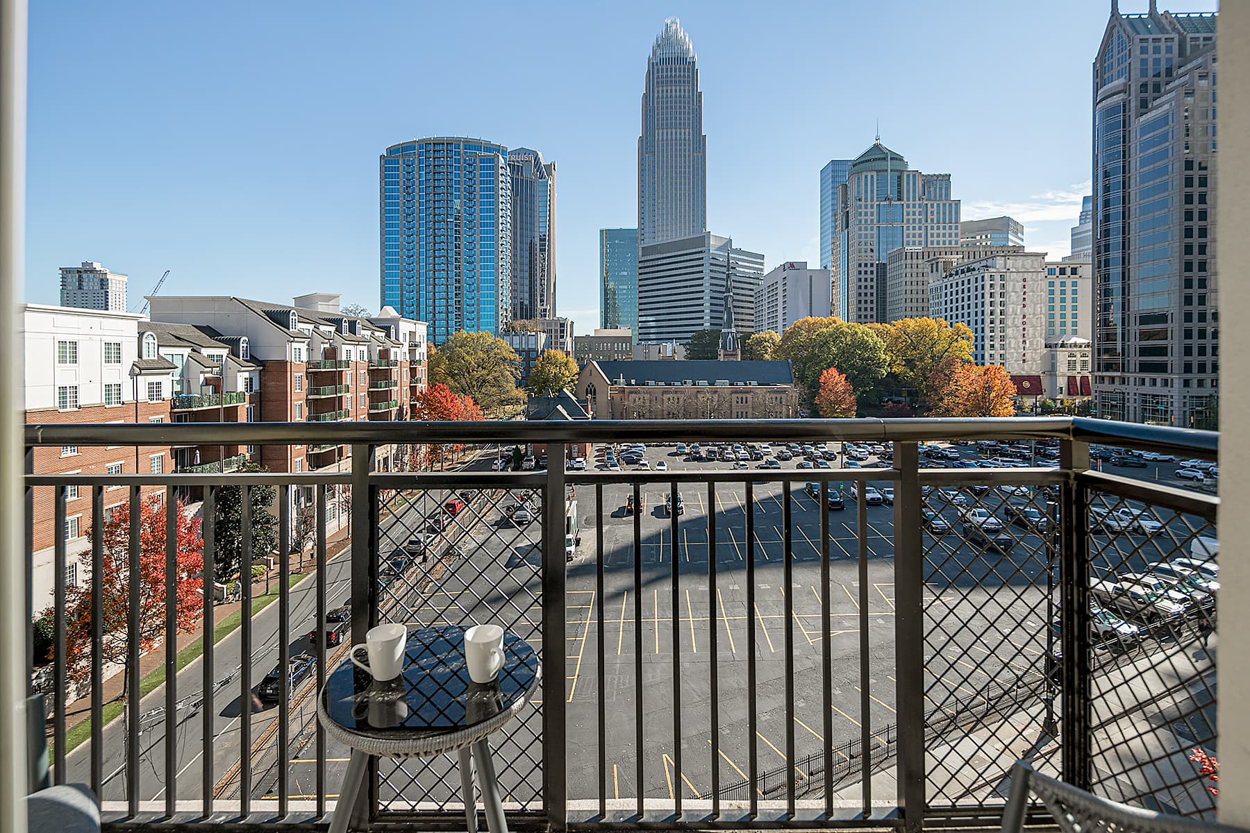 Charlotte balcony view