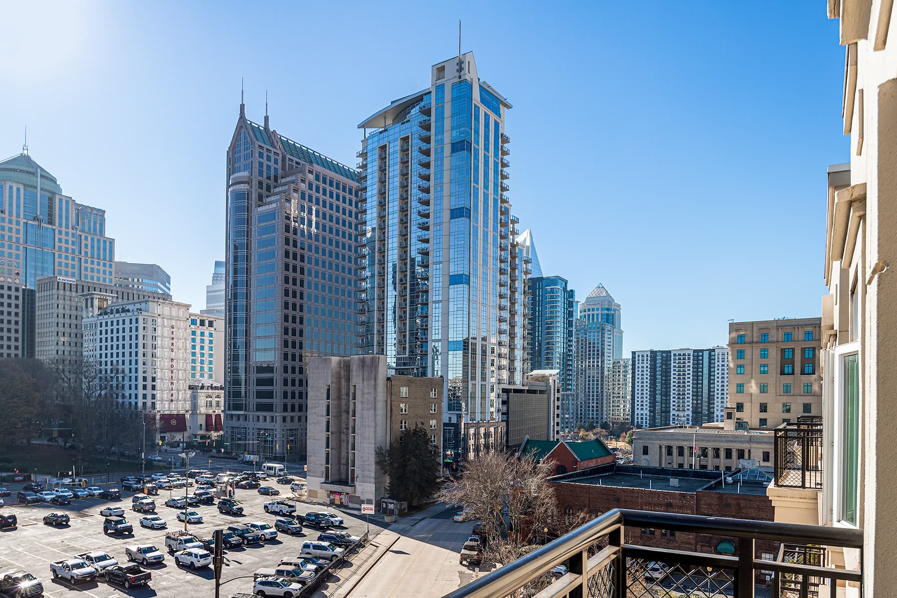 Uptown Charlotte skyline